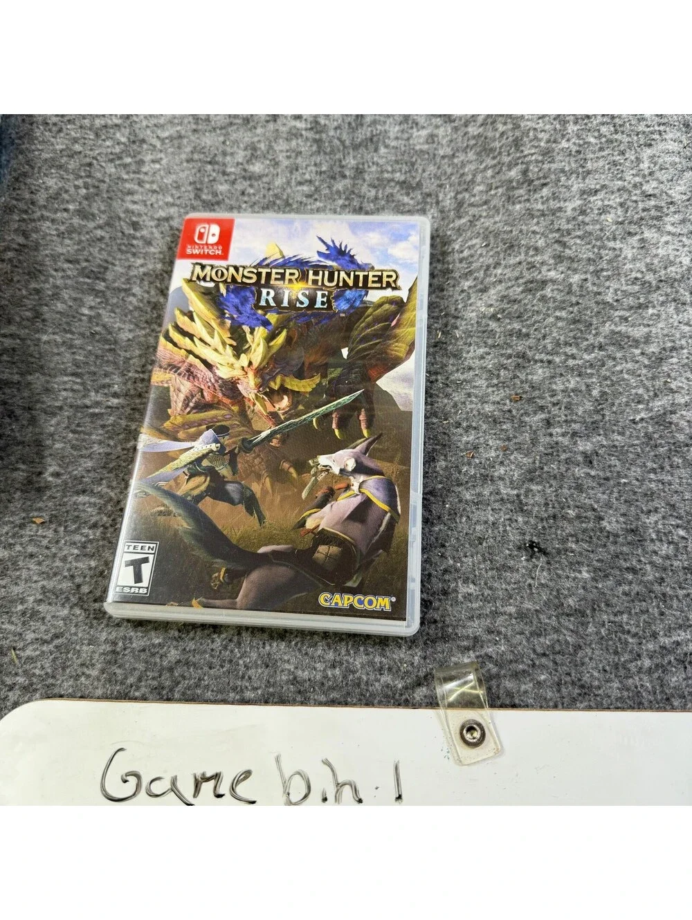Monster Hunter Rise Nintendo Switch Game CIB T NTSC 2021 Capcom Action RPG
